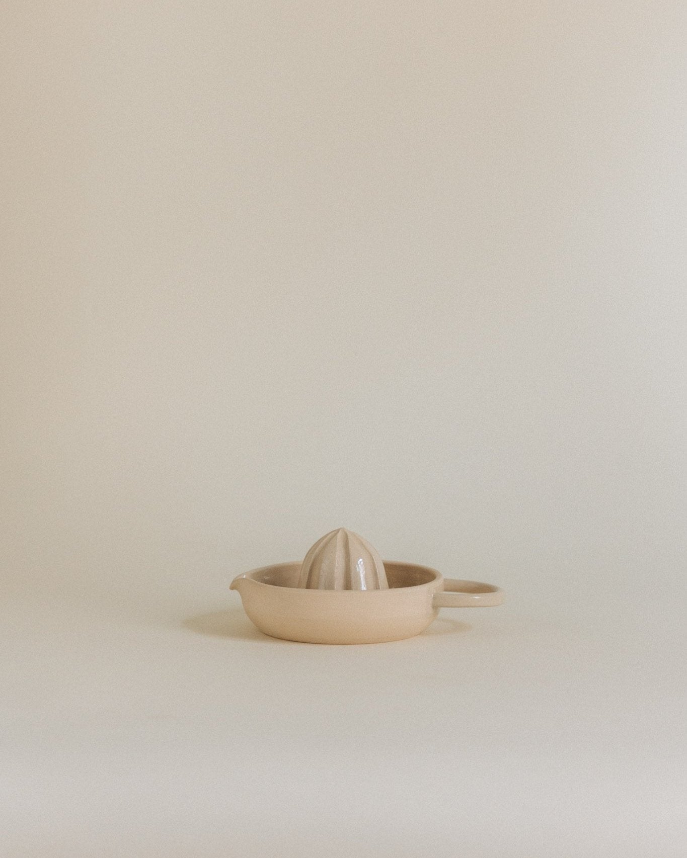 Citrus squeezer in clay