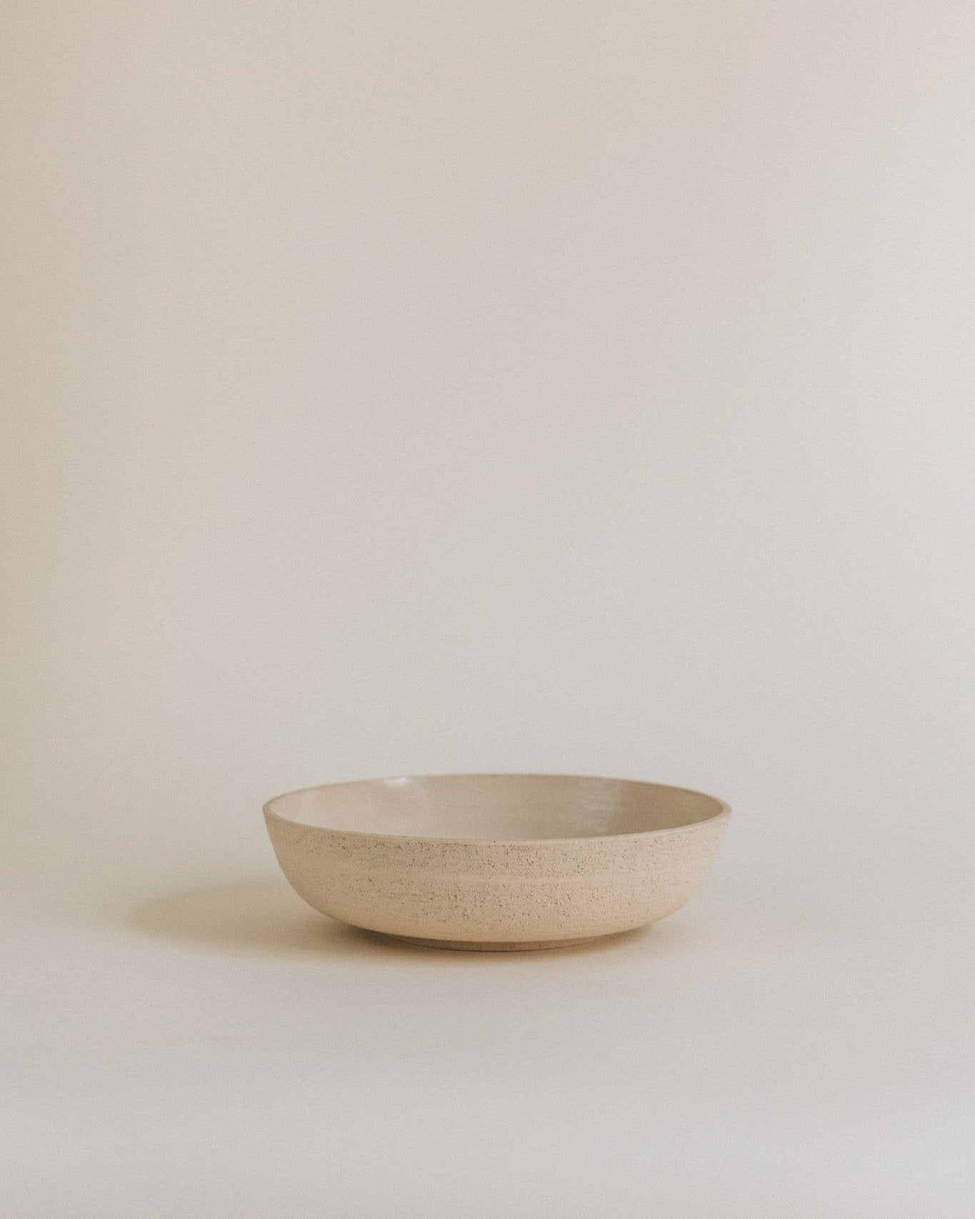 Pasta bowl in clay