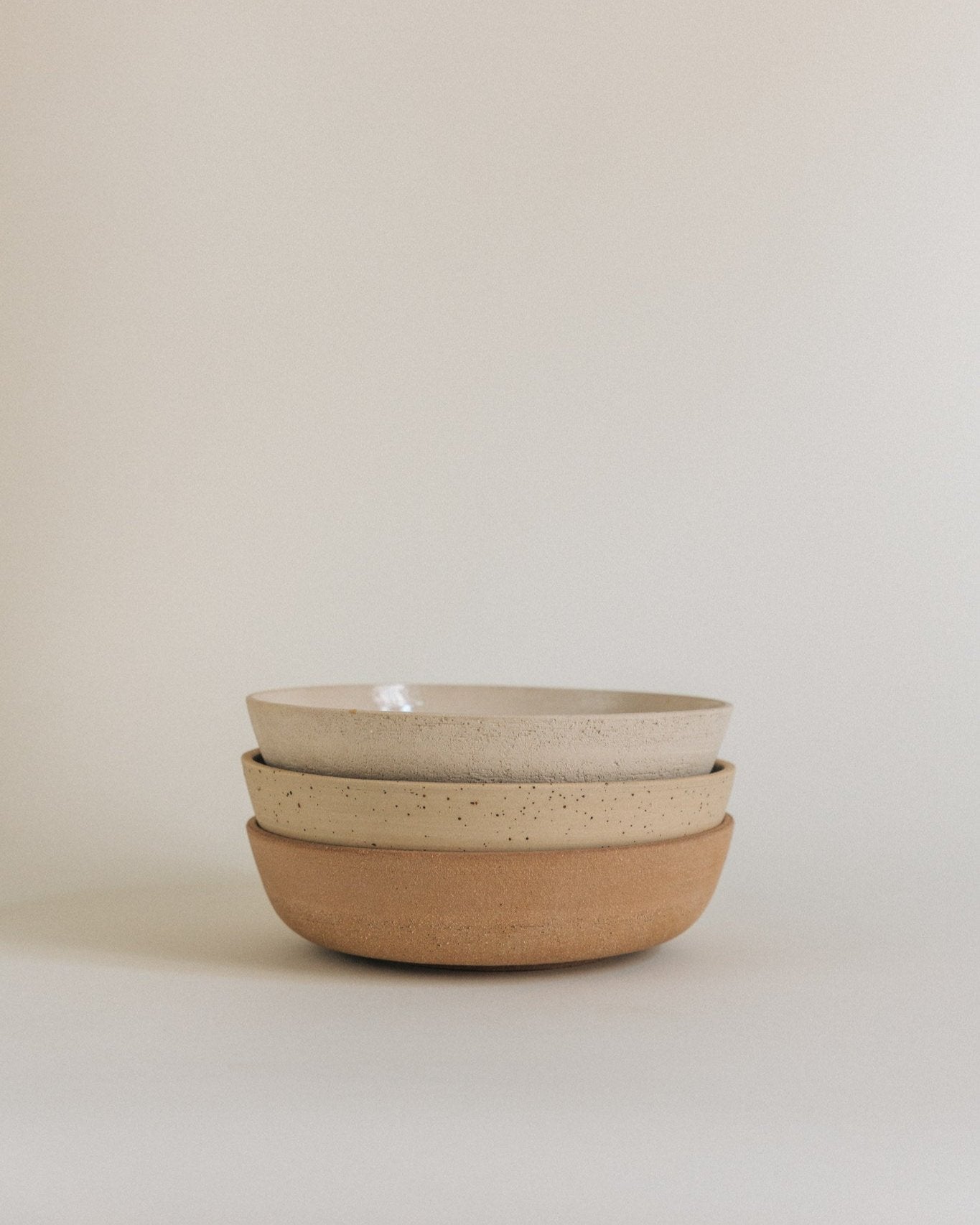 Pasta bowl in clay