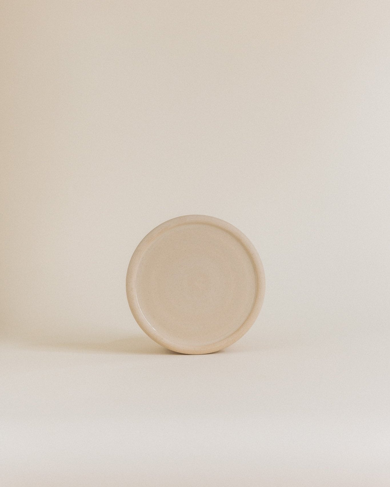 Plate S in clay