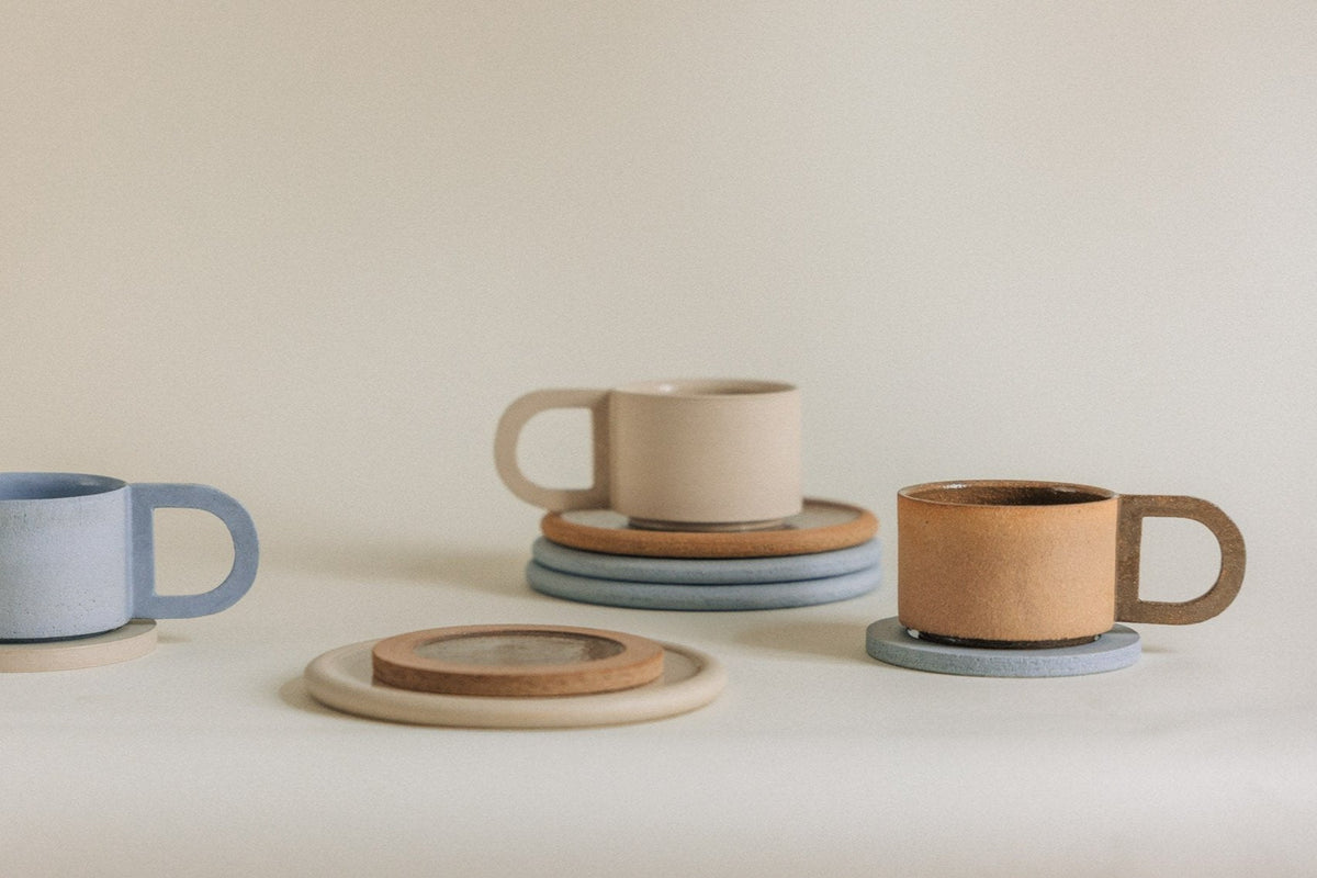 Plate S in blue