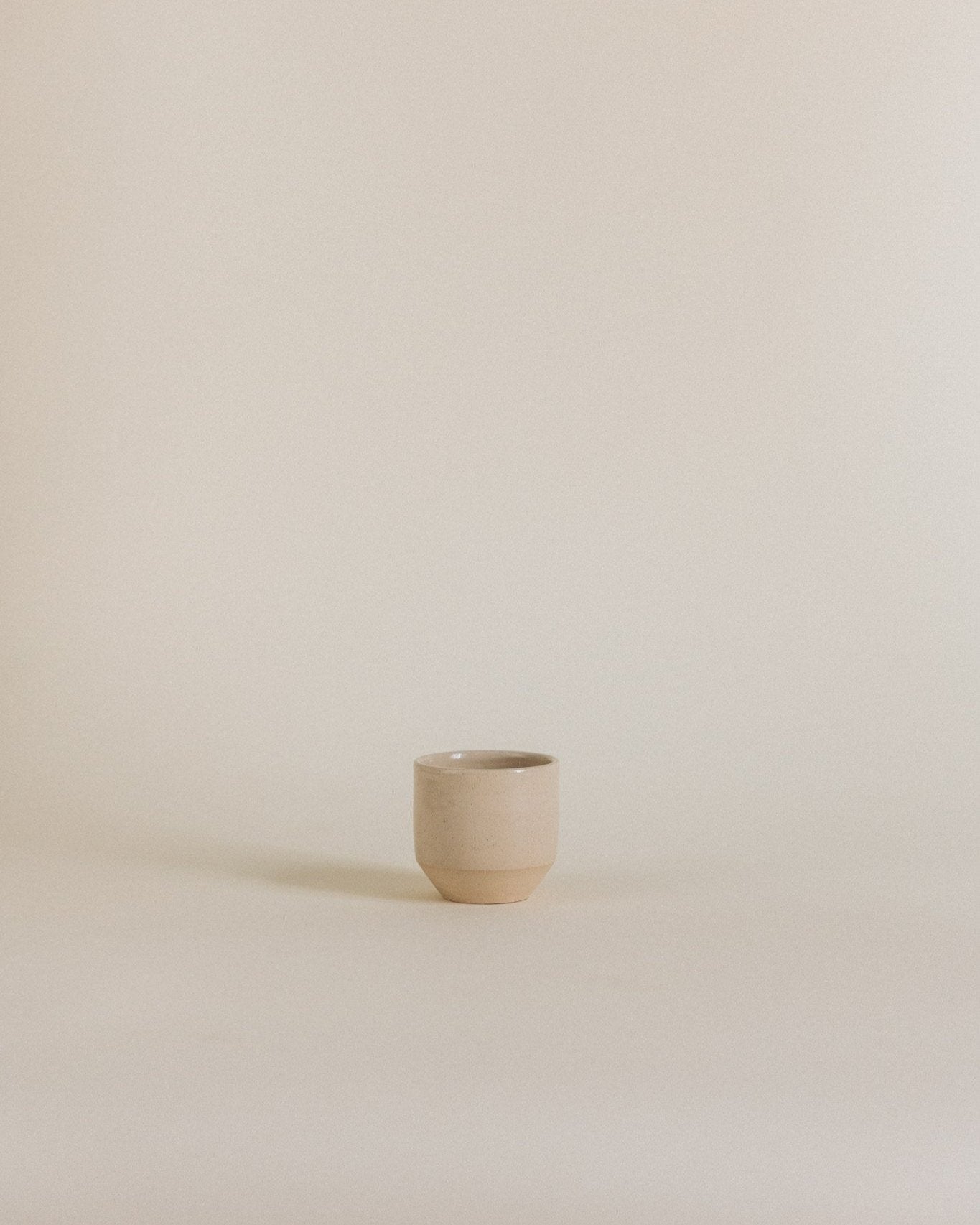 Espresso cup in clay
