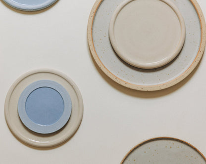 Plate S in clay