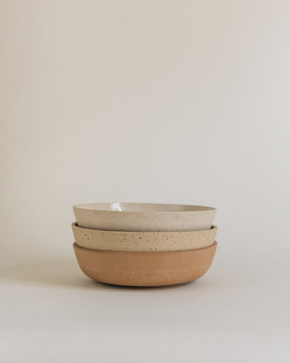 Pasta bowl in sand