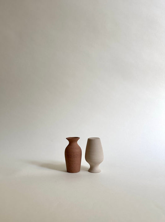 One of a kind vases in mini