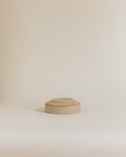 Dessert bowl in sand
