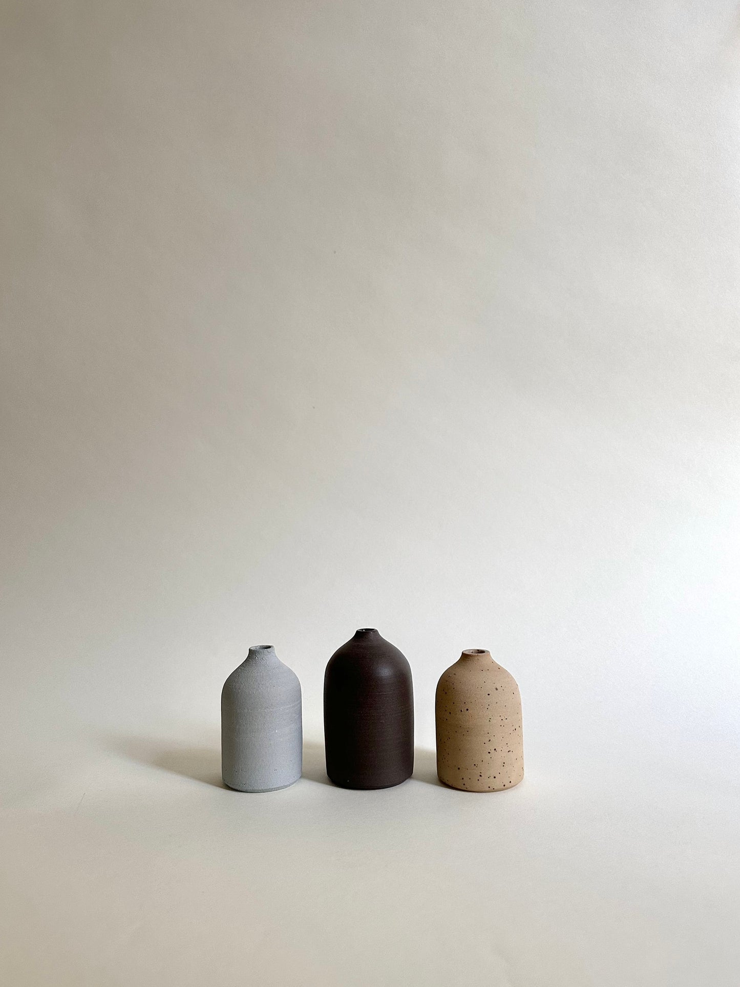 One of a kind vases in mini