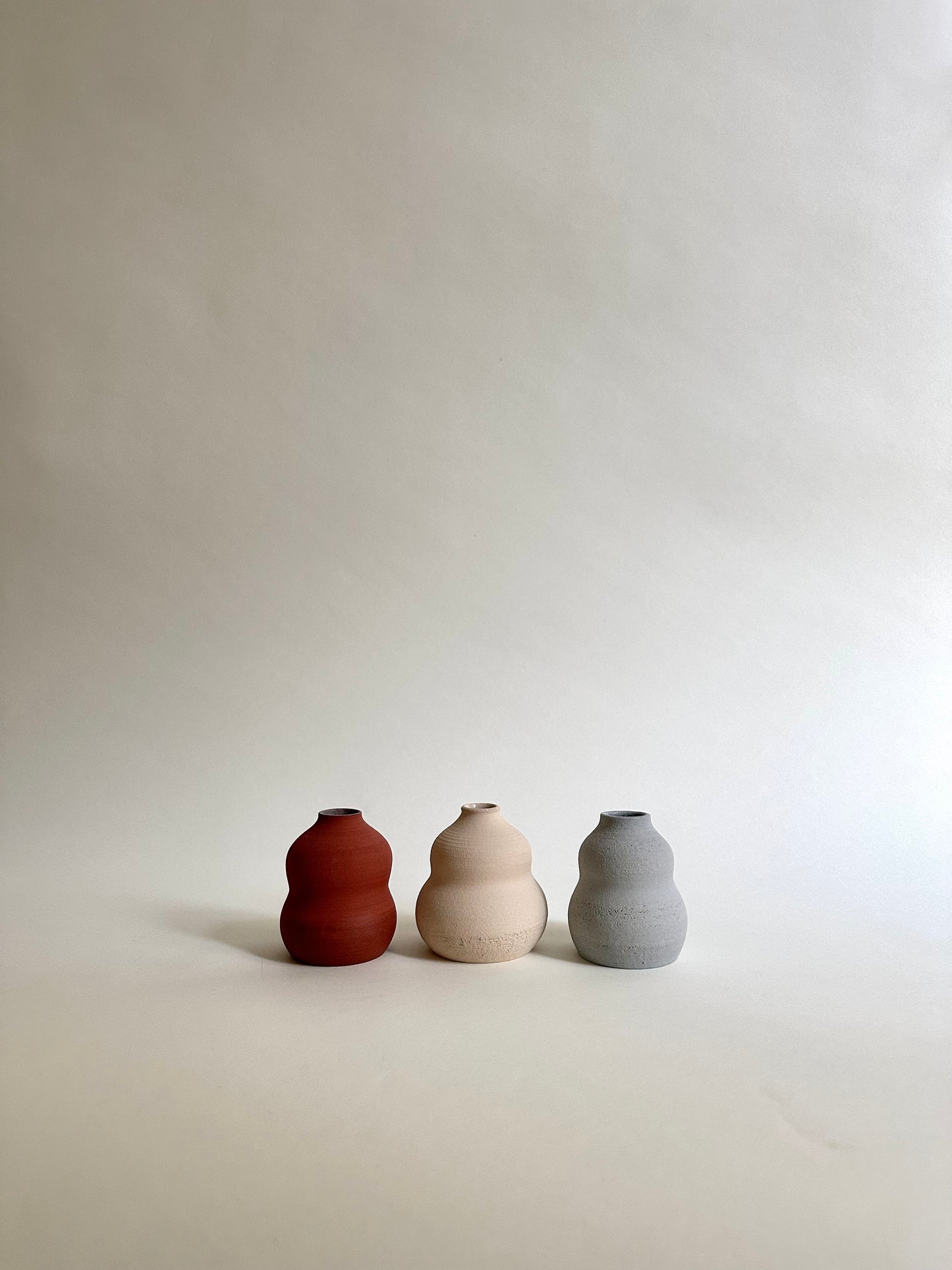 One of a kind vases in mini